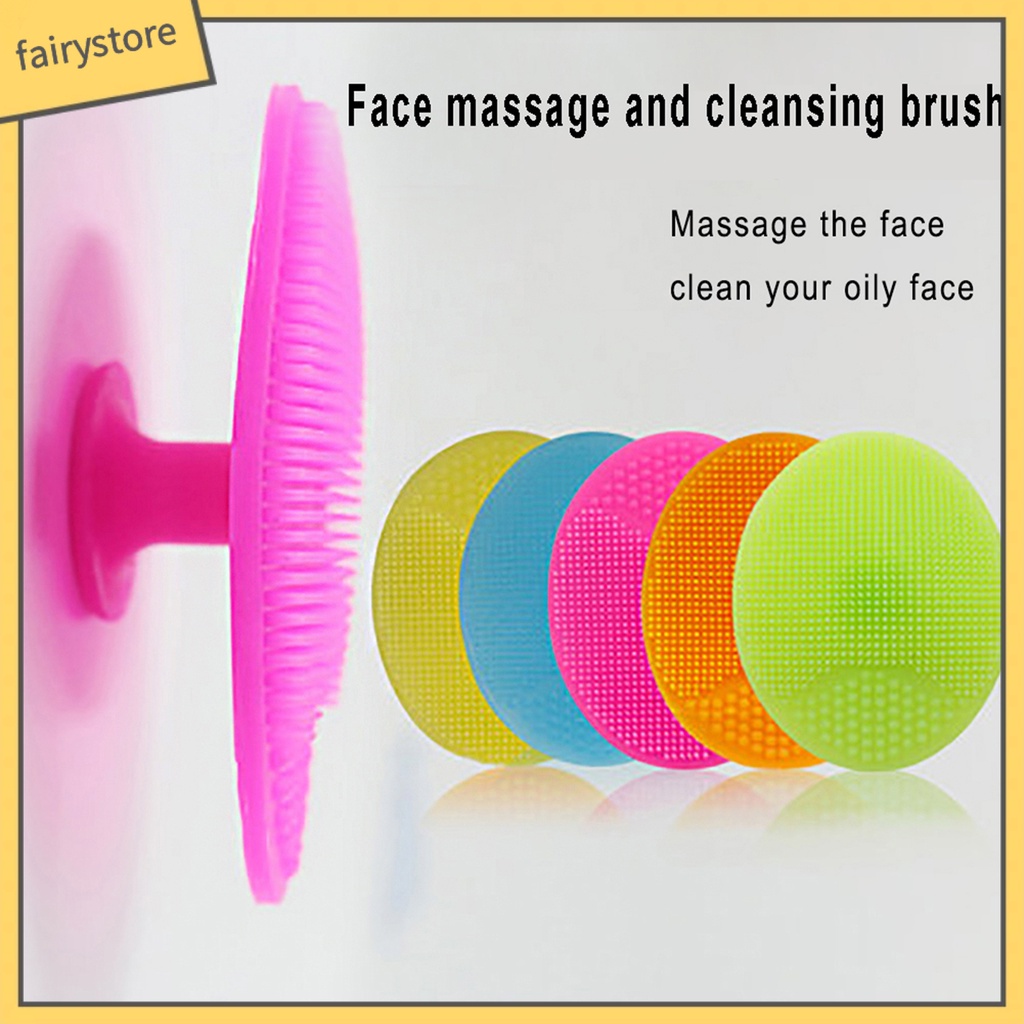 Bàn chải Silicon rửa mặt làm sạch lỗ chân lông