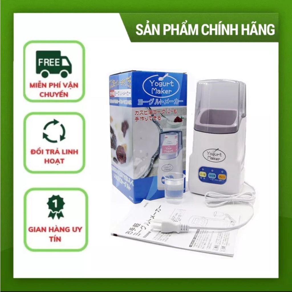 Máy Làm Sữa Chua Tự Động Yogurt Maker Nhật Bản, Máy Làm Sữa Chua Uống, Máy Ủ Sữa Chua Nhanh An Toàn