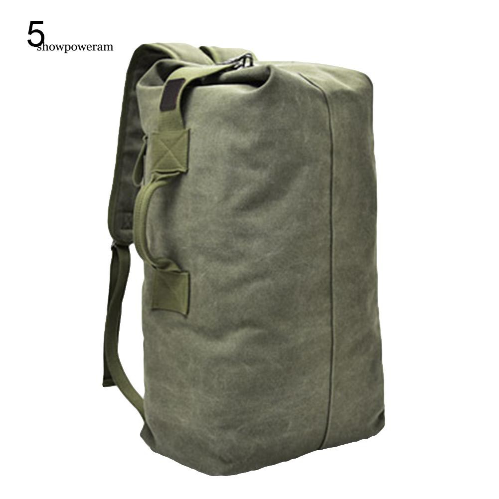 Balo canvas ngăn rộng du lịch thể thao cho nam