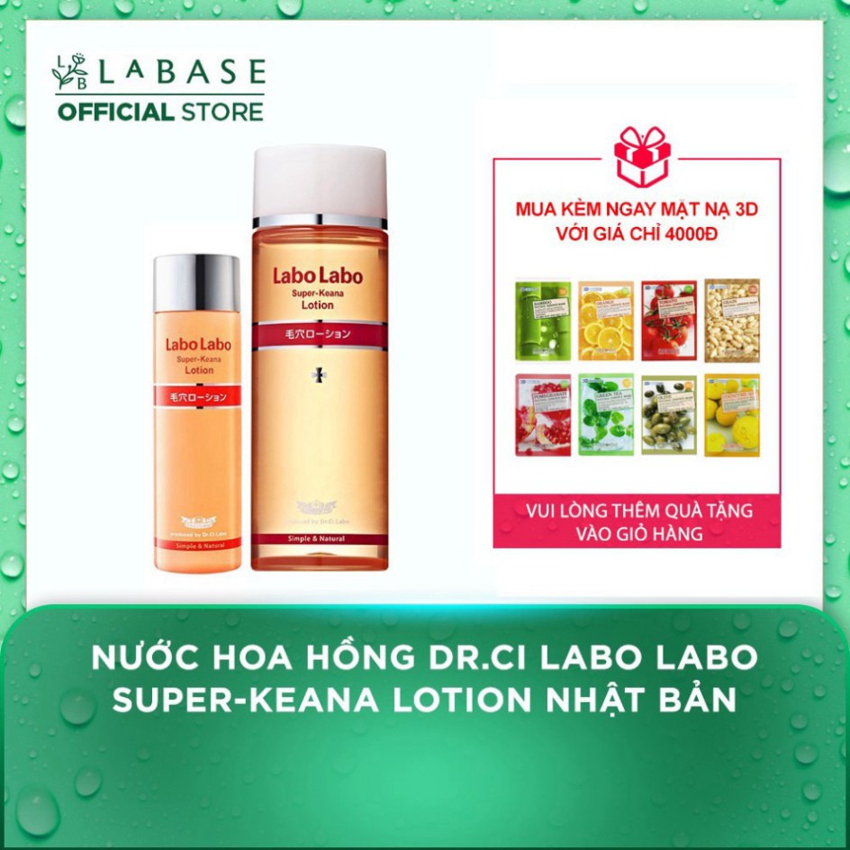 Nước Hoa Hồng Dr.Ci Labo Labo Toner Super-Keana Lotion Nhật Bản Z64