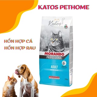 Hạt thức ăn mèo của Ý Morando bao 1kg