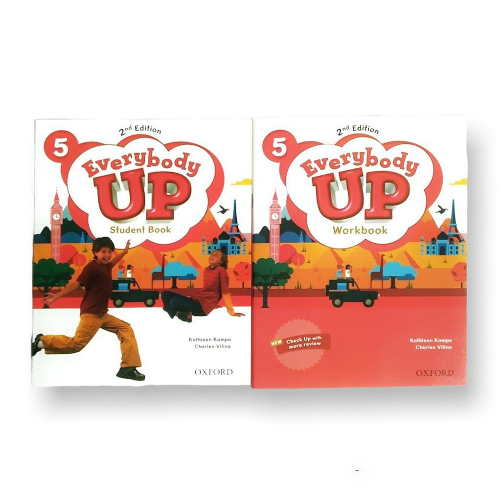 Sách - Everybody Up bản 2nd Edition - trọn bộ 2 cuốn (WB + SB) | BigBuy360 - bigbuy360.vn