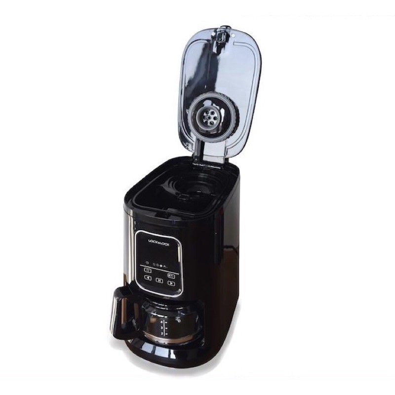 Máy pha cà phê Lock&Lock Digital Coffee Machine 0.6L – Màu đen – EJC531