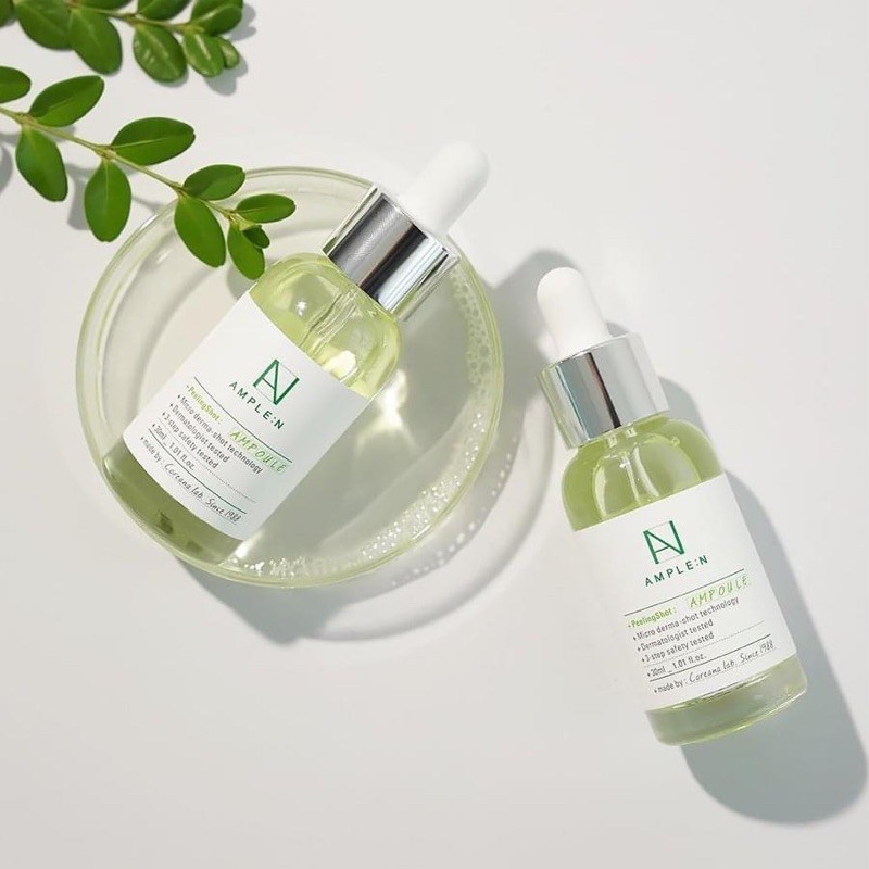 TẨY TẾ BÀO CHẾT HOÁ HỌC AMPLEN COREANA PEELING SHOT AMPOULE 30ml