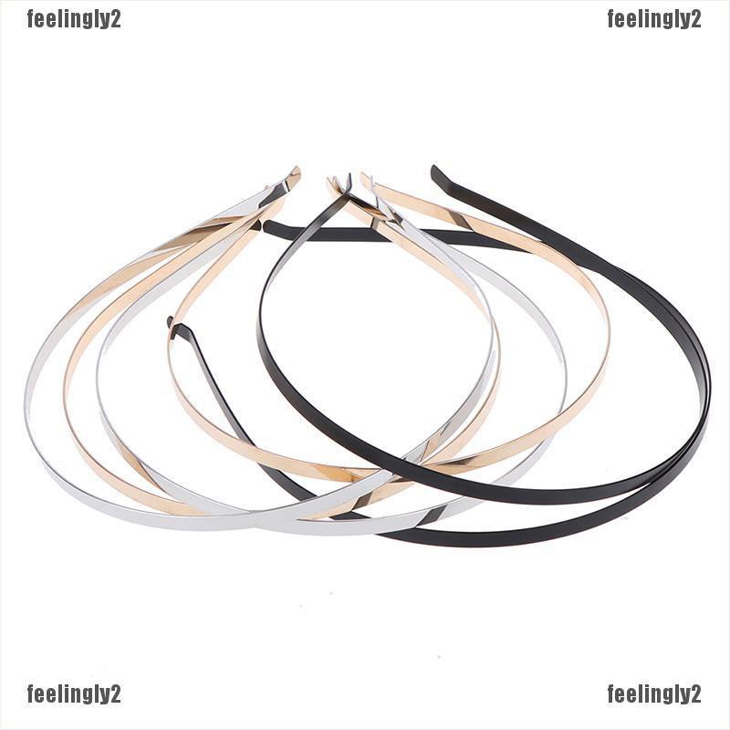 ❤Mặt Trời❤ Bộ 2 Băng Đô Kim Loại 5mm