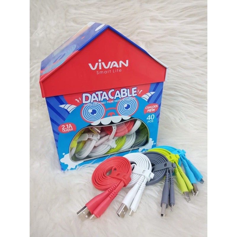 Dây Cáp Dữ Liệu Vivan MICRO Cho SAMSUNG LENOVO OPPO HUAWEI