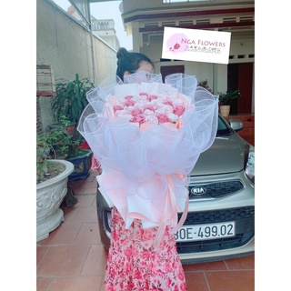 Bó Hoa Sáp 40 Bông Mix