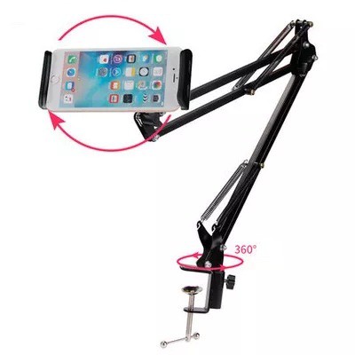 Giá Dỡ Điện Thoại, Ipad, Kẹp Điện Thoại Xem Phim,Kẹp Đầu Giường, Bàn Xoay 360 Độ | BigBuy360 - bigbuy360.vn