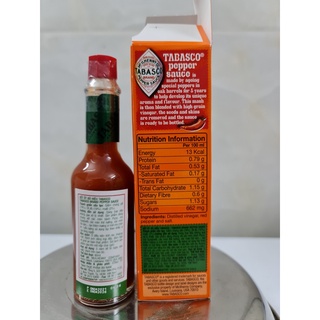 [Chai 60ml] XỐT ỚT ĐỎ [USA] TABASCO Red Pepper Sauce (halal) (anm-hk)
