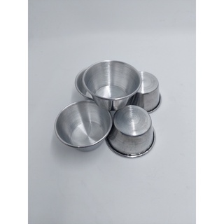 50 - 100 KHUÔN CUPCAKE NHÔM SỐ 5, KÍCH THƯỚC MIỆNG 5.3 CM X ĐÁY 3.5 CM X CAO 2.5 CM