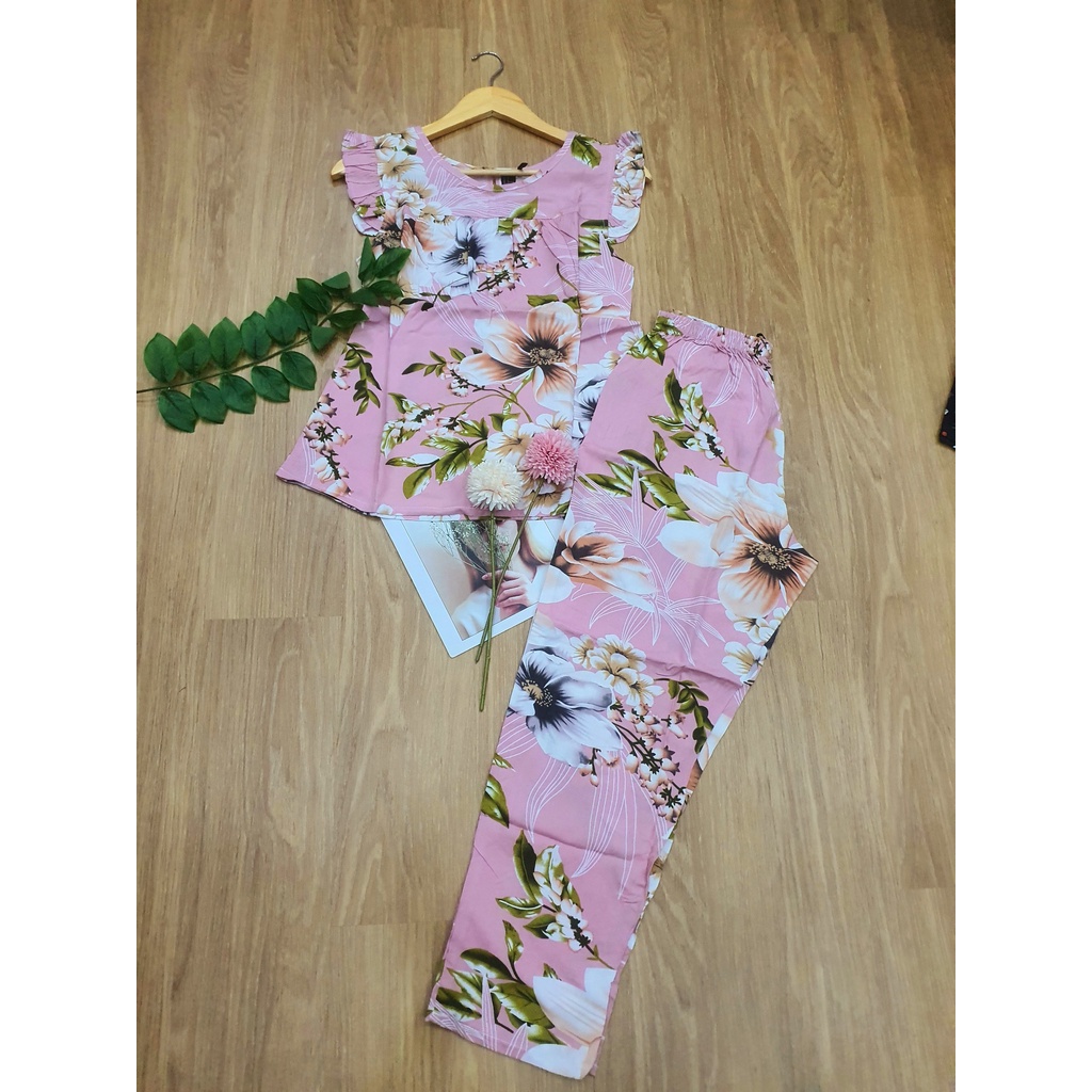 Đồ bộ dài tay cánh tiên tole lanh cao cấp loại 1