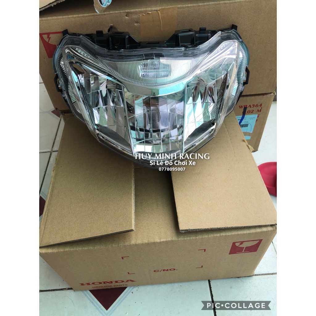 Choá  đèn wave125i gắn future led 2018-2022- hàng thái lan