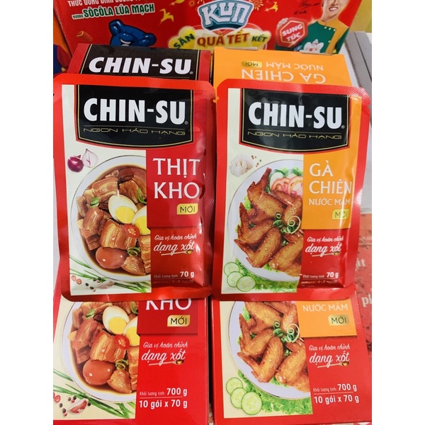 Gói sốt chinsu Gà chiên nước mắm 70gram/gói