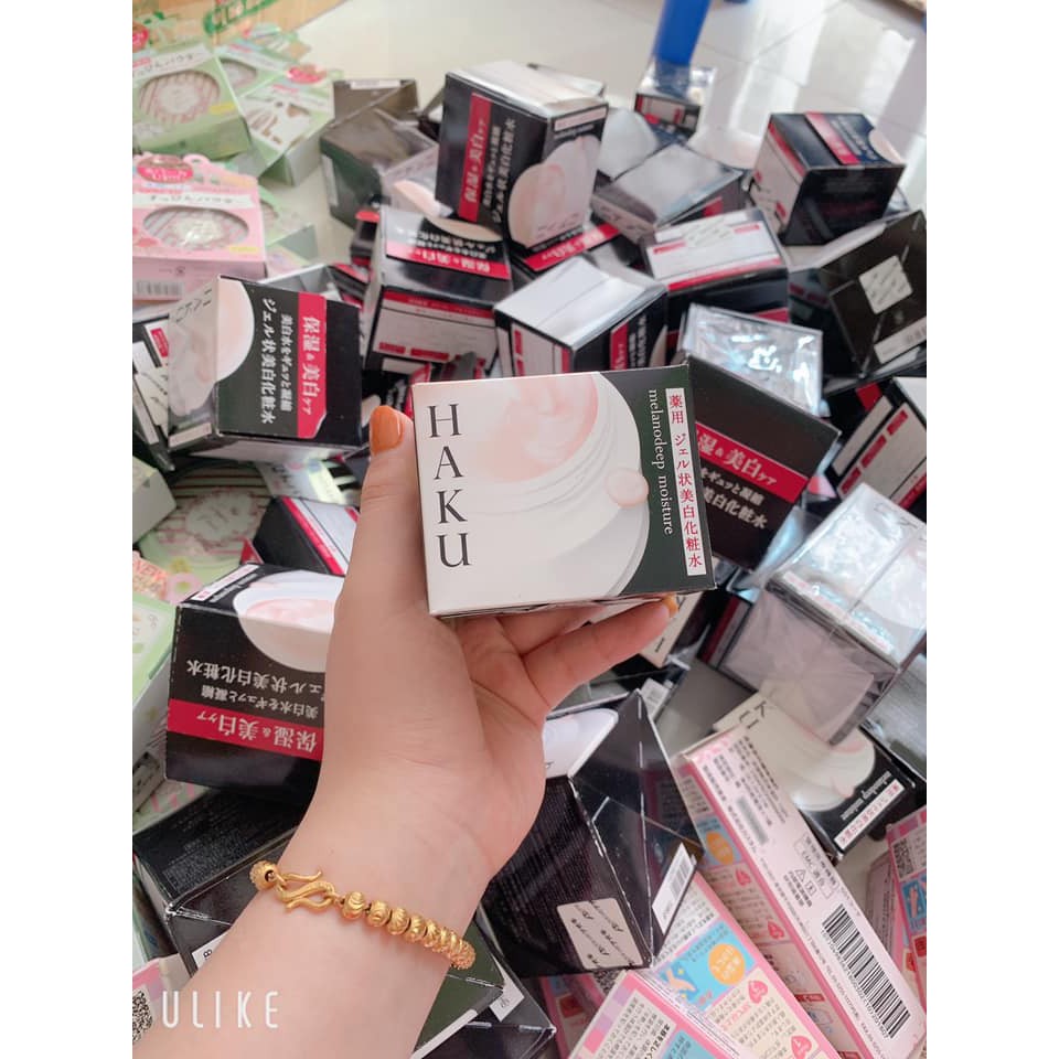 Kem Haku Shiseido HAKU Melano Deep Moisture siêu dưỡng ẩm, làm trắng da mờ nám  100g Nhật bản nội địa