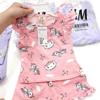SET 2 BỘ COTTON XƯỚC KITTY TÍM HỒNG