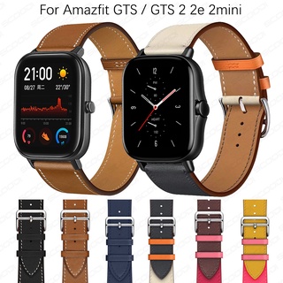 Dây Đeo Bằng Da Cho Đồng Hồ Thông Minh Huami Amazfit GTS 3 / 2 / 2e / 2Mini / GTS