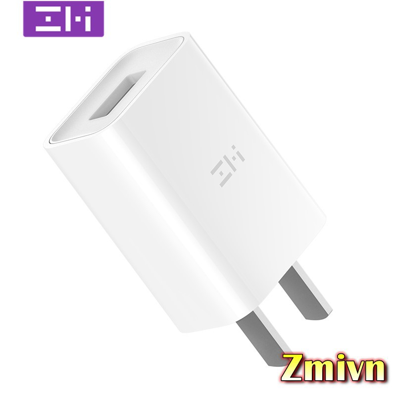 [Tự chỉnh dòng] Củ Sạc Nhanh Xiaomi - ZMi 5V 2A AP611 (Chuẩn 3C)