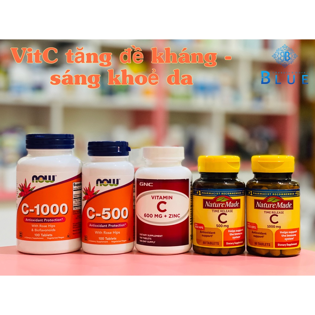 Vitamin C tăng đề kháng Nature Made