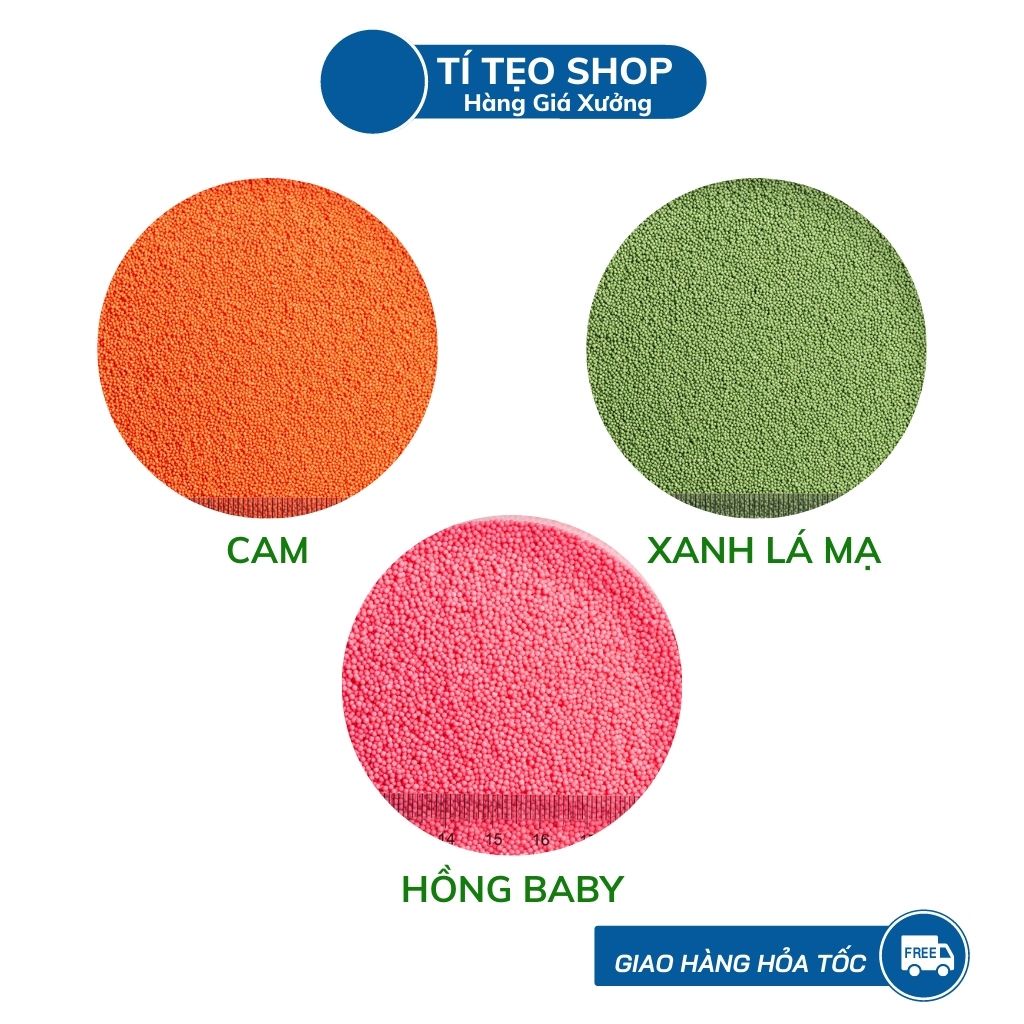 Lẻ 5ml hạt vitamin kích trắng rắc kem - Hạt trang trí mỹ phẩm nhiều màu