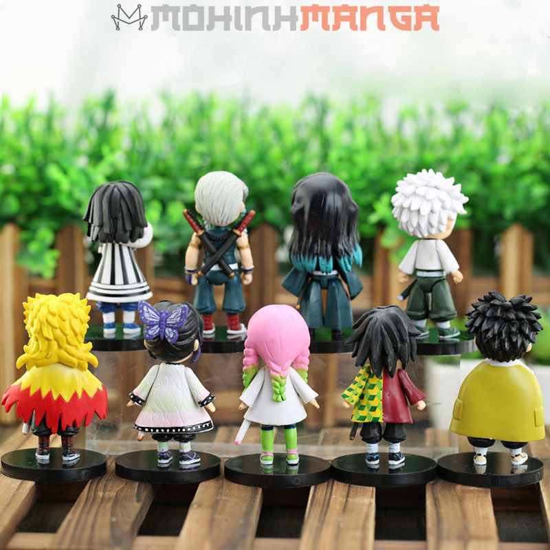 Mô hình Kimetsu No Yaiba Thanh gươm diệt quỷ Muichirou Rengoku Shinobu Giyuu Mitsuri Uzui Obanai Sanemi Viêm Trùng Thủy