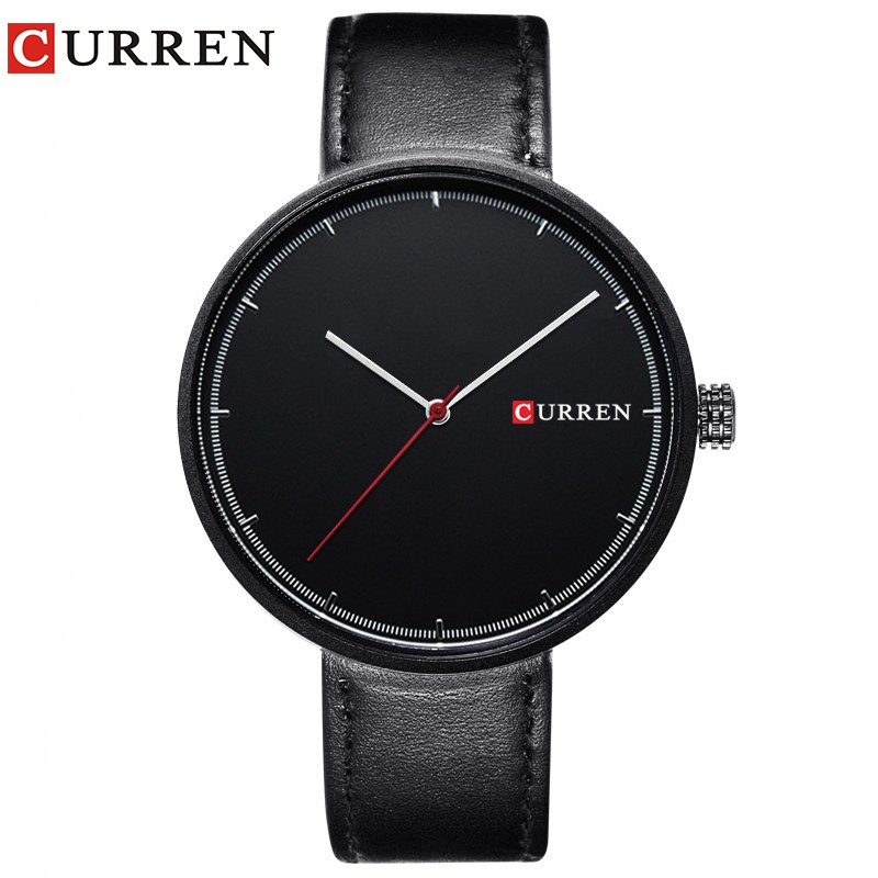 CURREN Men's casual leather watch 8223