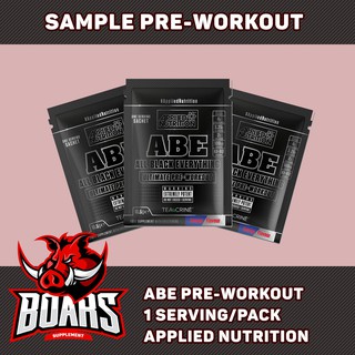 Gói Thử Sample Applied Nutrition ABE Pre workout 1 lần dùng(11 Gram) - Chính hãng