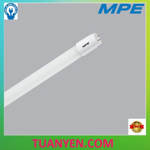 BÓNG ĐÈN TUÝP LED THỦY TINH MPE 6 TẤC, 9W -3200k hàng chính hãng