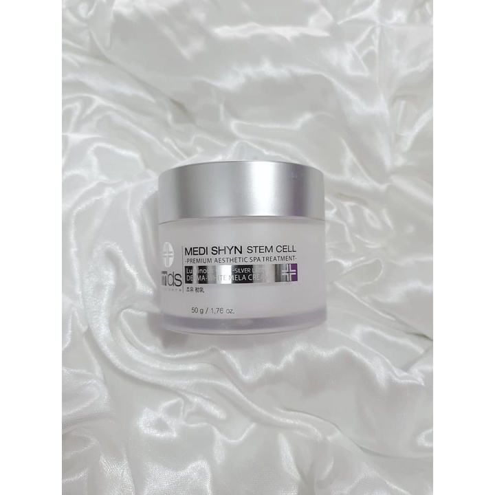 Kem tế bào gốc dưỡng trắng, phục hồi, nâng cơ, thải độc DNA Medi Shyn Stem Cell Premium Aesthetic Spa Trea Tment HAPHAM