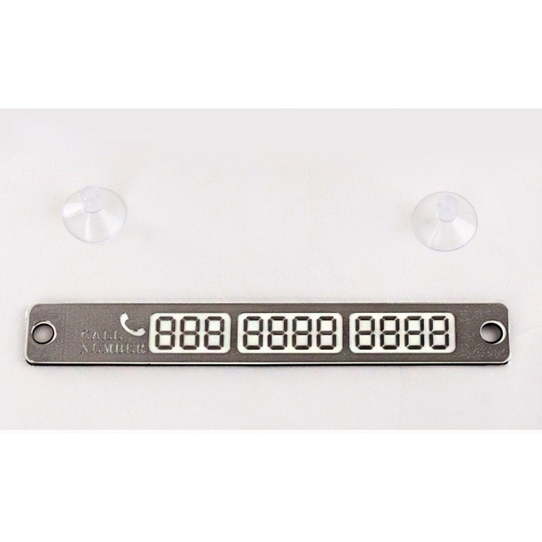 Bảng Số Điện Thoại Dạ Quang Đỗ Xe Hơi Tạm Thời