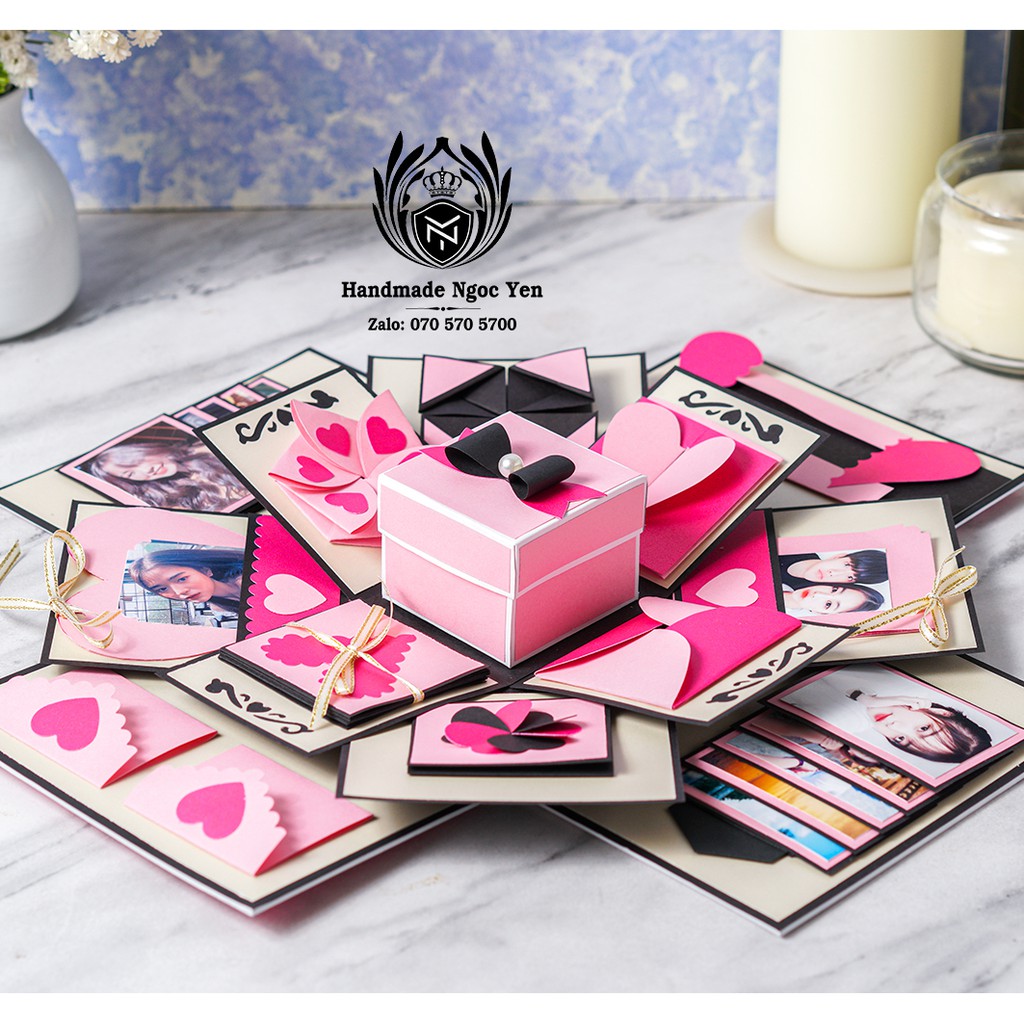 [ FREE SHIP] Hộp quà love box H13