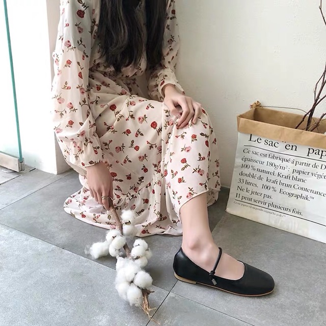 GIÀY BÚP BÊ MŨI TRÒN XINH