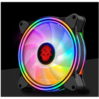 Fan case led RGB Coolmon K2 không cần hub(Quạt tản nhiệt case)