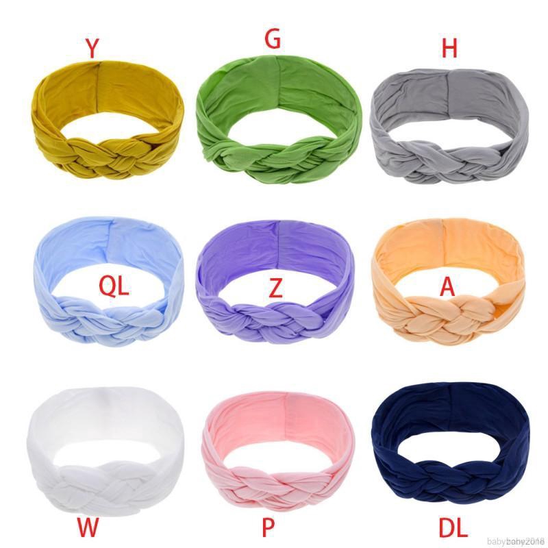 Băng đô quấn đầu cột nơ cho bé gái