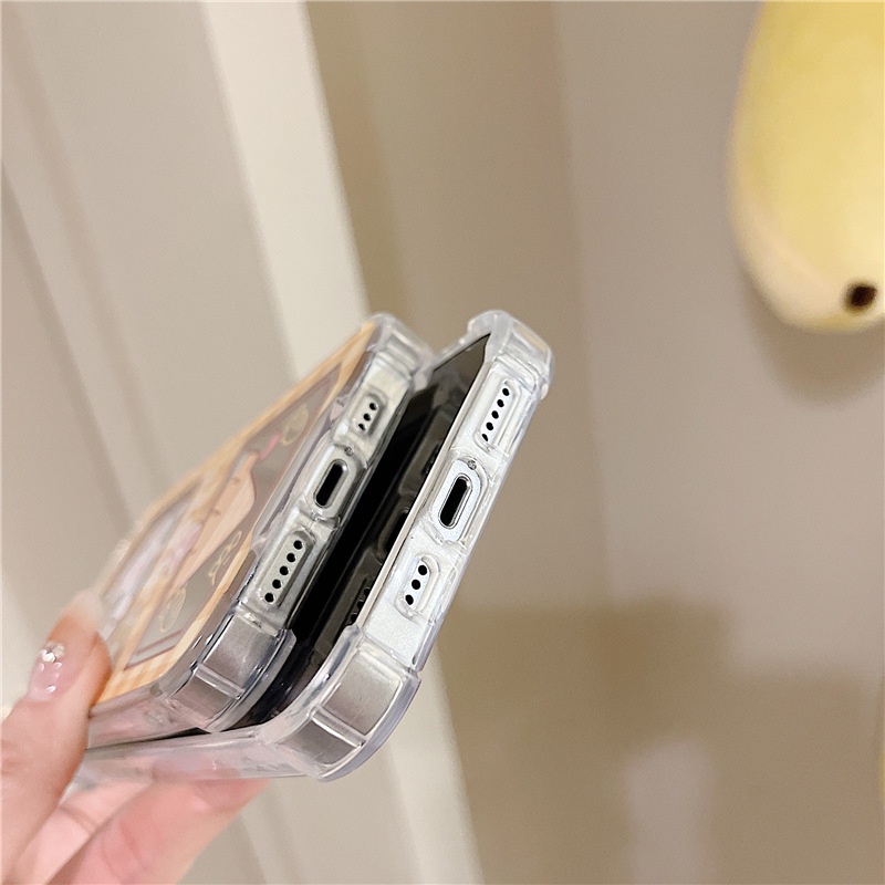 Ốp lưng iphone Ốp Điện Thoại Mặt Gương Trang Điểm Chống Sốc Cho Apple iPhone6/7/8Plus 14proMax XR 11/12 Pro 13Pro Max Dinuo case