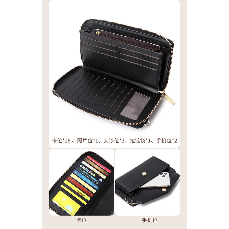 Túi Đeo Chéo Mini Đựng Điện Thoại Đa Năng Trong Suốt Chống Trộm Cảm Ứng RFID Thời Trang Cho Nữ