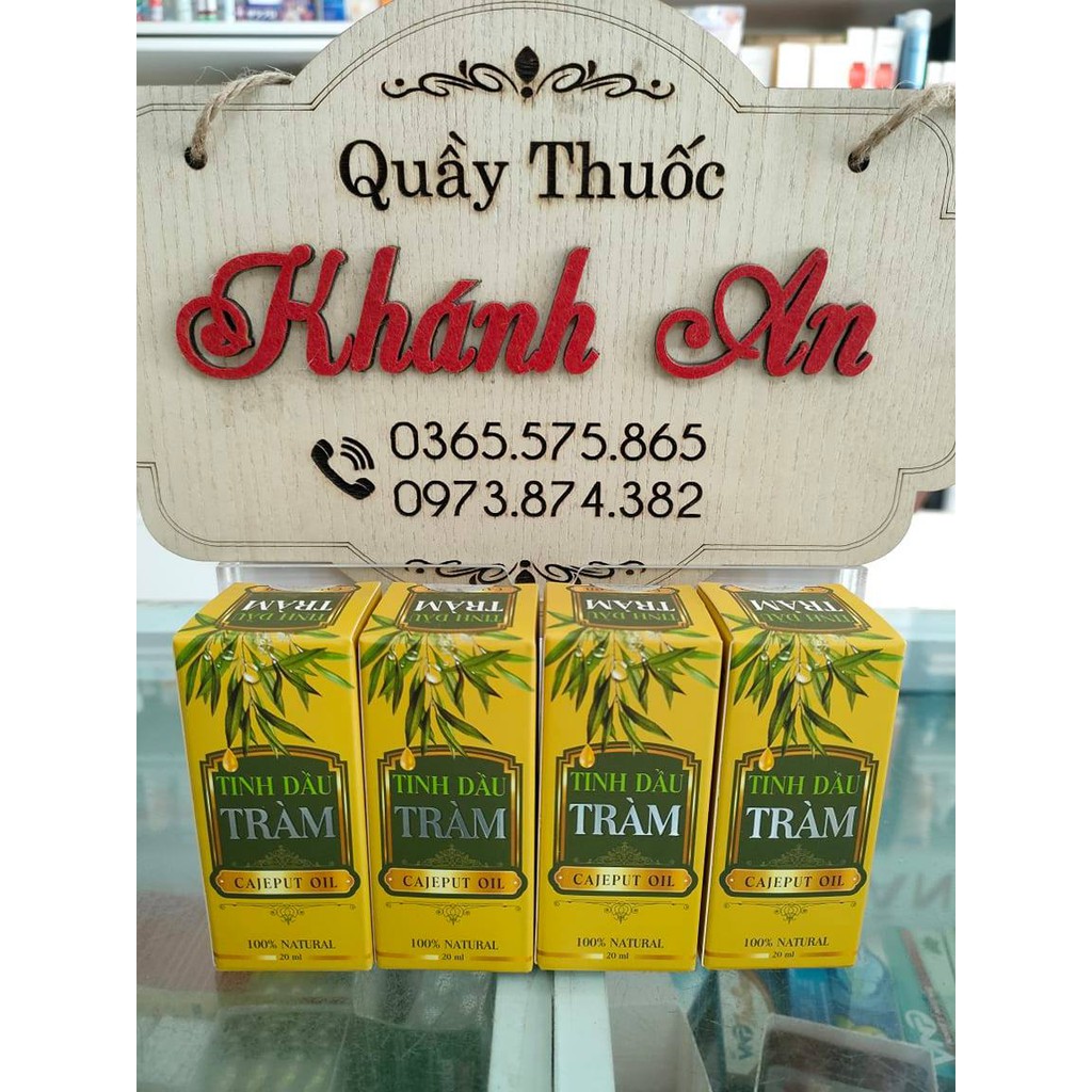 Tinh Dầu Tràm Nguyên Chất, Sản Phẩm Tinh Dầu Tràm 100% Tự Nhiên, "Thần Hộ Mệnh Của Con", Lọ 30ml- TINH DẦU TRÀM HÒA CÁT