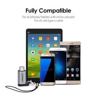 Đầu chuyển đổi Micro USB sang USB Type C Ugreen 50590
