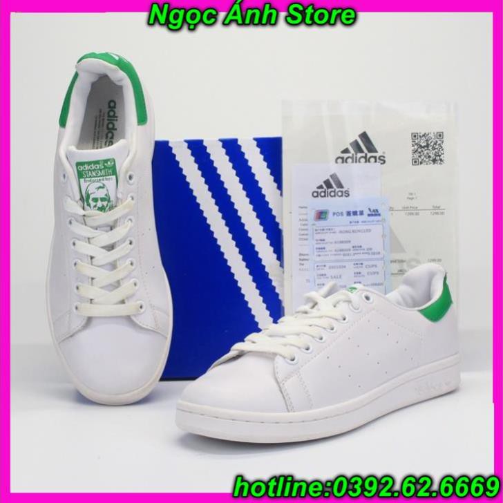 [FREE SHIP]  🔥giày thể thao sneaker 🔥adidass GIÀY STAN SMITH GÓT XANH🔥 bản cao cấp dành cho cả nam và nữ STA 01