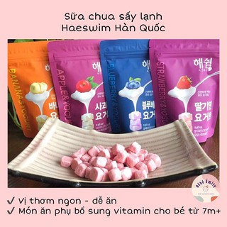 🍓 SỮA CHUA KHÔ SẤY LẠNH CHO BÉ - HAESWIM HÀN QUỐC