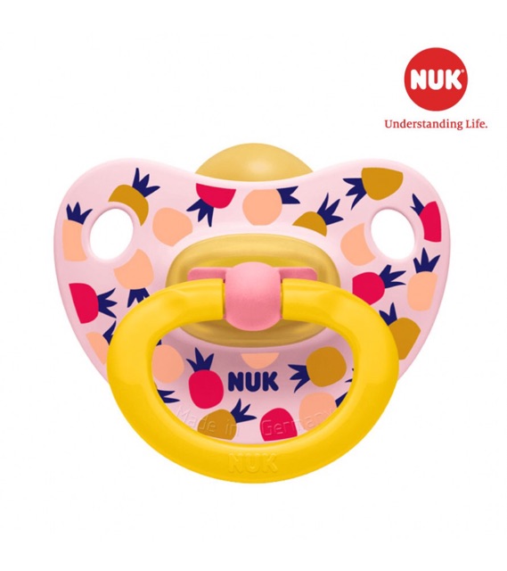 TY GIẢ NUK CAO SU SIÊU MỀM CHỈNH NHA 0-6M/6-18M/18-36M