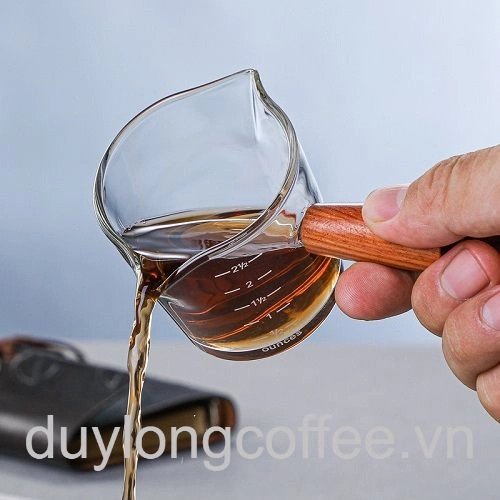 Ly Đong Định Lượng Cà Phê Thuỷ Tinh