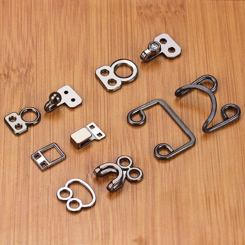 Nút Kim Loại Che Khuyết Điểm Nút Áo Khoác Lông Chồn Cho Quần Áo Fengji