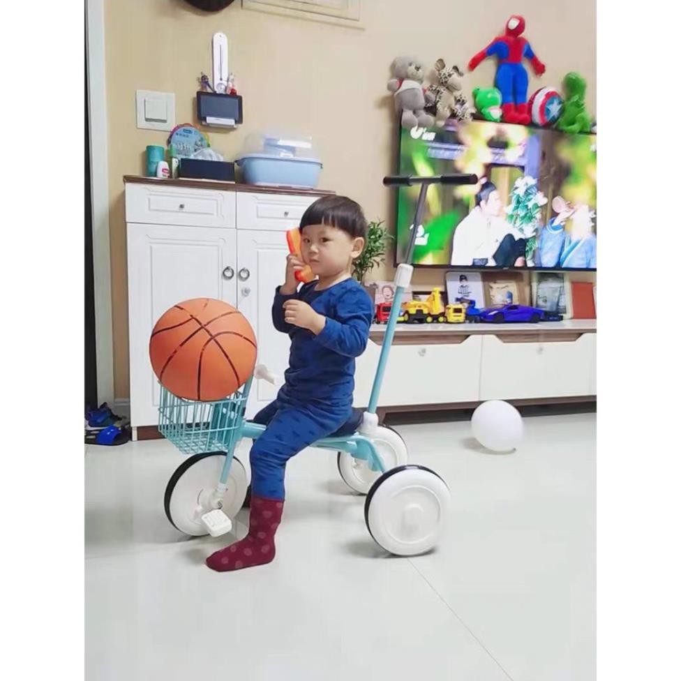 Xe đạp 3 bánh cho bé từ 1-3 tuổi kèm tay đẩy bảo hành 24 tháng cao cấp