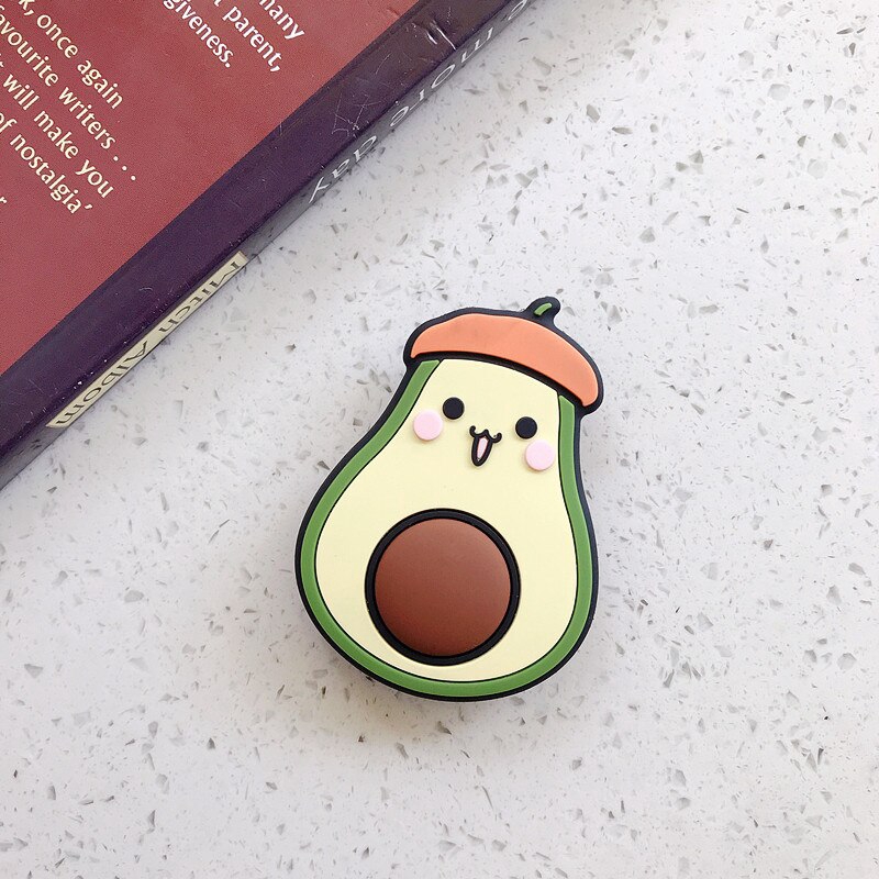 Universal Phone Socket Bracket Cute 3D Cartoon  Phone Expanding Stand