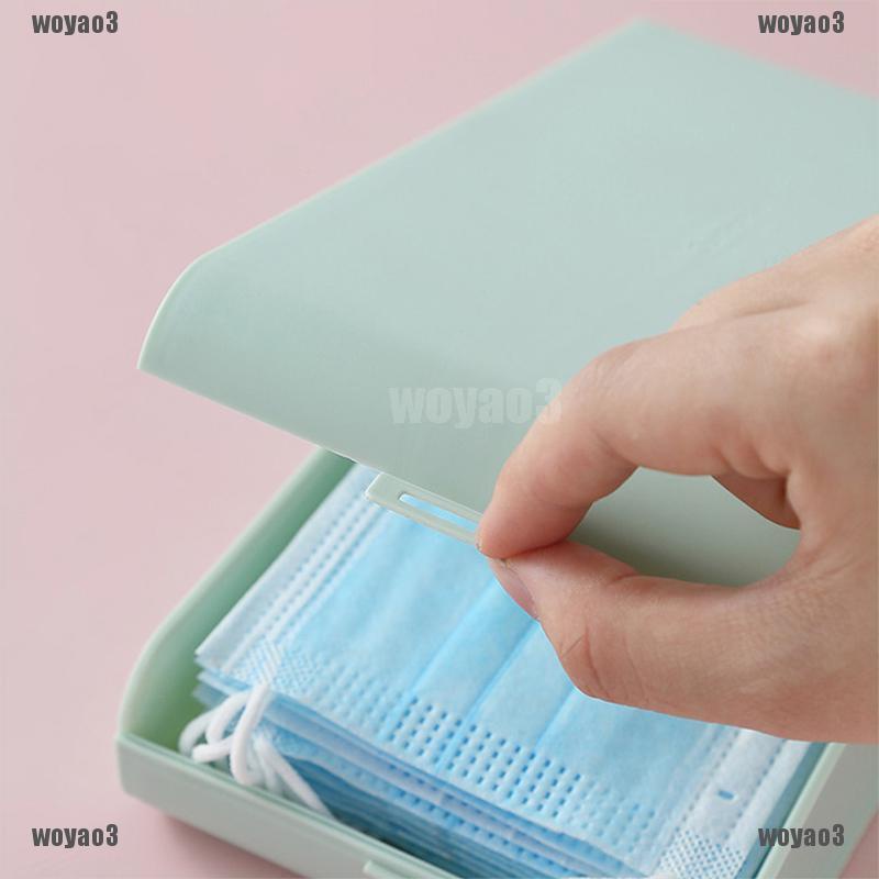 Hộp Đựng Khẩu Trang Dùng Một Lần Tiện Lợi