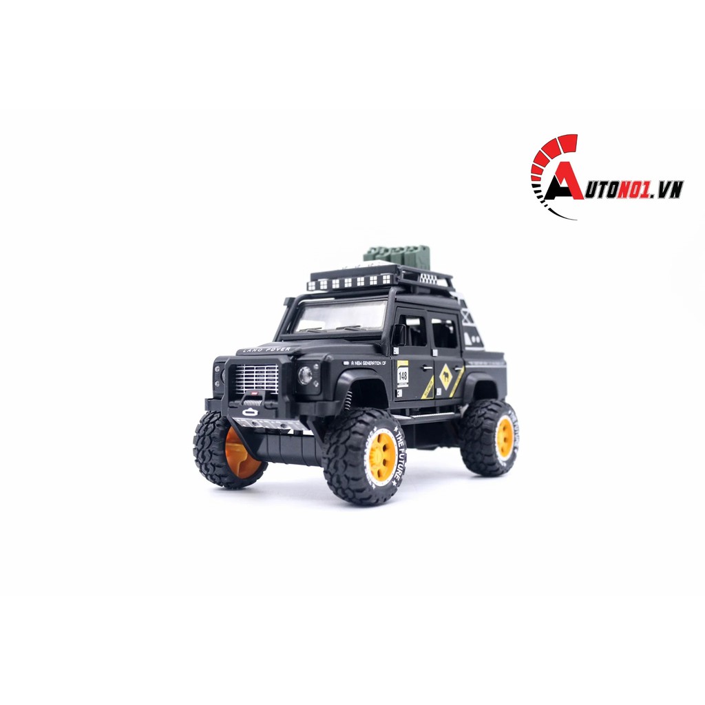 MÔ HÌNH XE LAND ROVER OFFROAD BLACK 1:32 NEWAO 6467