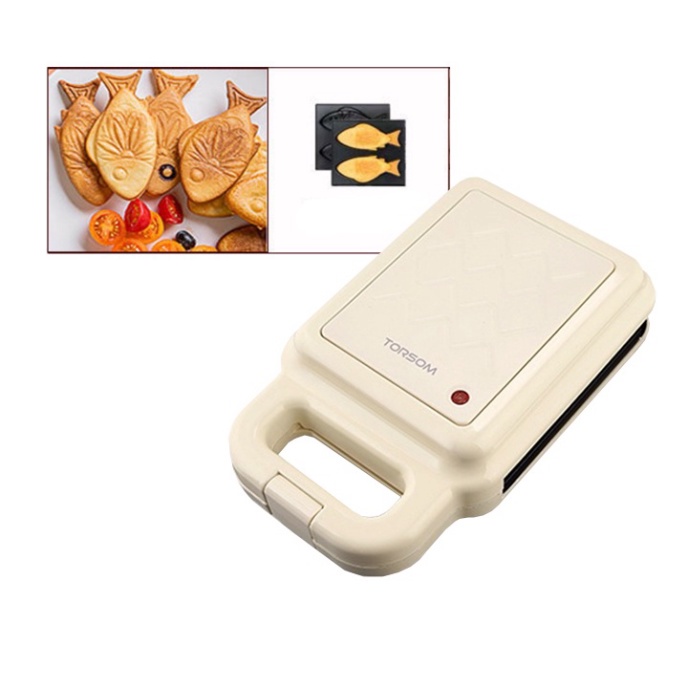 Máy nướng bánh Torsom, làm bánh cá takoyaki 600W