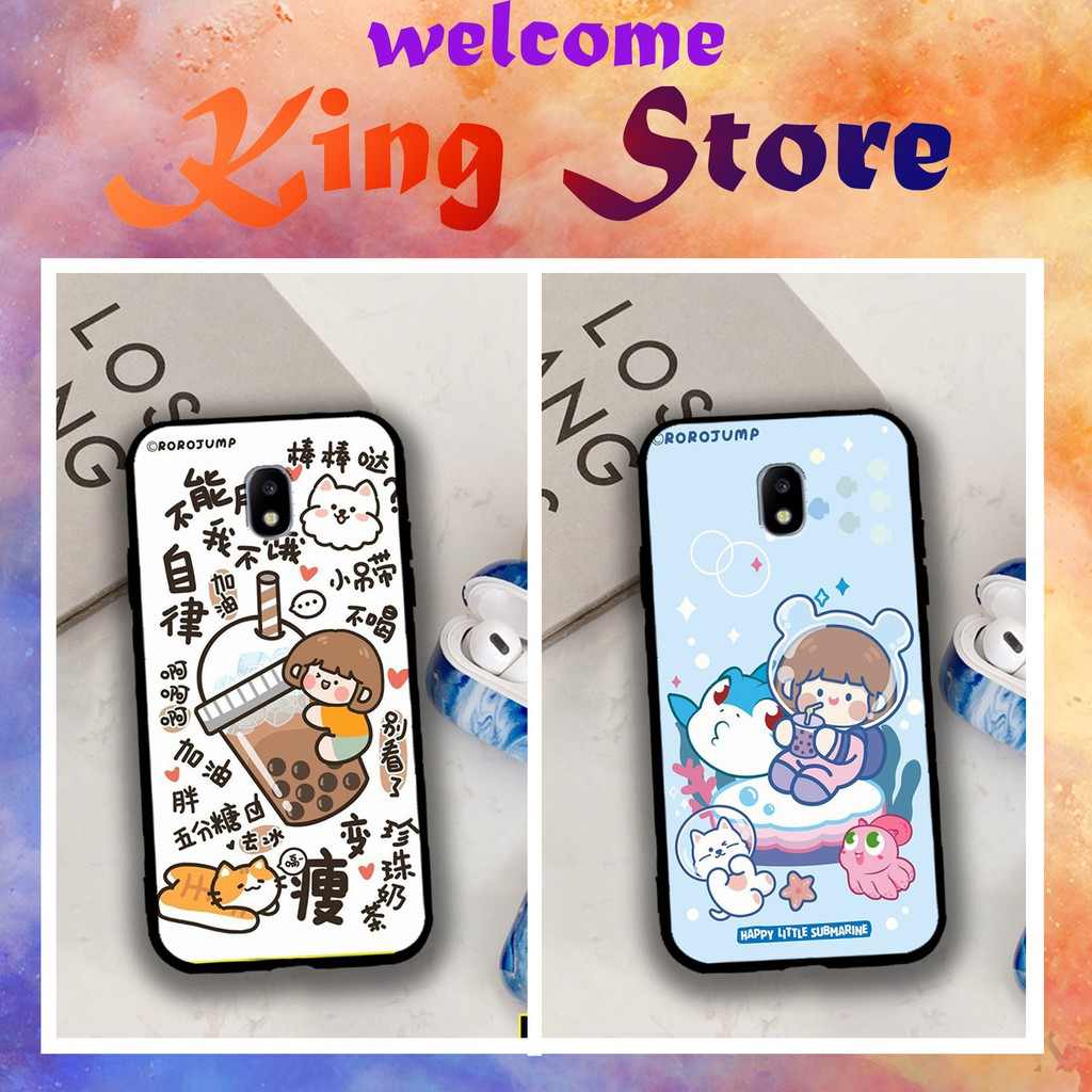 Ốp lưng Samsung ốp lưng samsung J3-2016/J3 pro in hình Em bé trà sữa ngầu, độc, lạ_KINGSTORE.HN_Ốp SS J310/J330