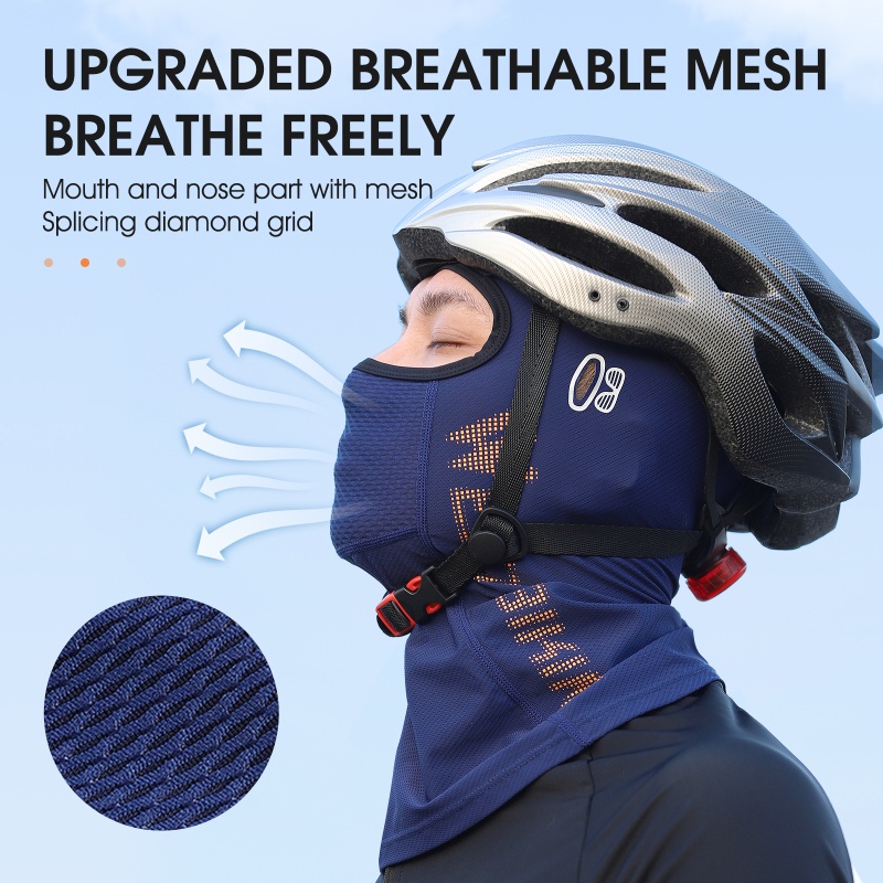 Khẩu trang WEST BIKING vải lụa lạnh che mặt toàn diện tiện lợi và bền bỉ