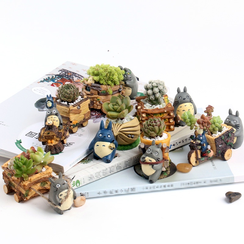 Chậu Hoa Hình Nhân Vật Hoạt Hình Totoro Đáng Yêu